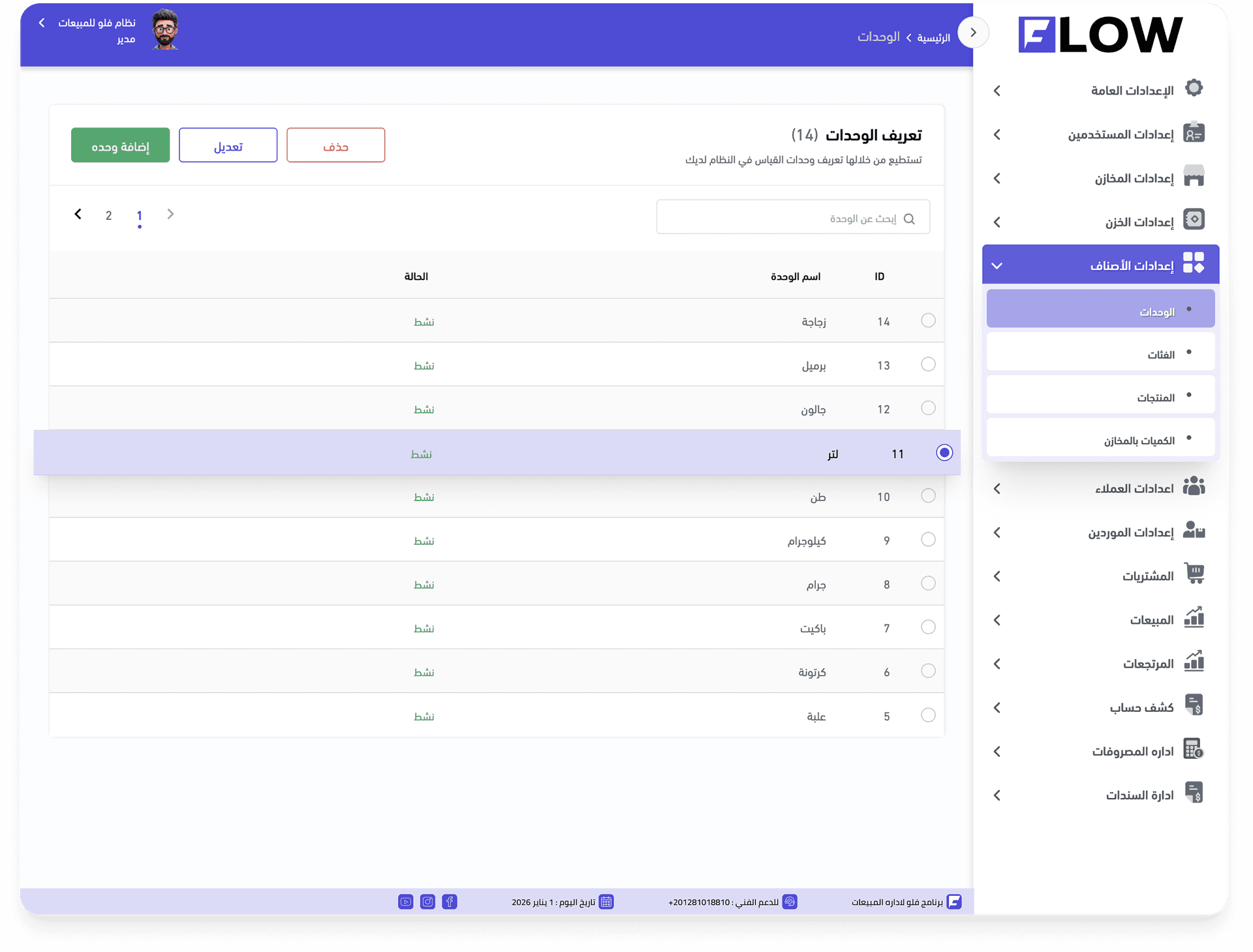 الوحدات المتعددة